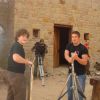 My students on set, HANDS ON EDUCATION!