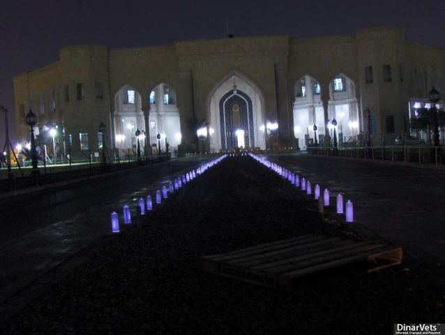 Christmas Eve at Al Faw Palace, Baghdad 2009