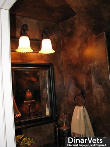 Tiny powder bath