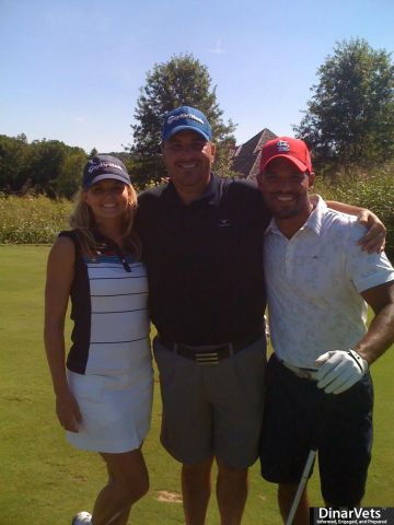 Amaury Nolasco and Jennifer Morrison with me 