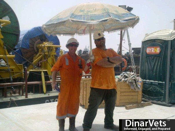 OFFSHORE IN IRAQ IN THIS PIC