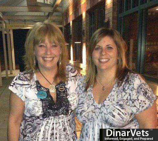 My sister and I on my 50th (I'm older)